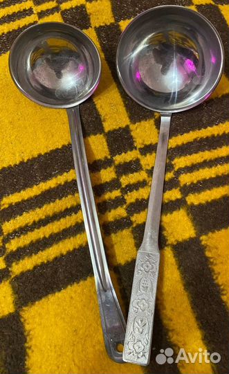 Половники и шумовка из нержавейки СССР