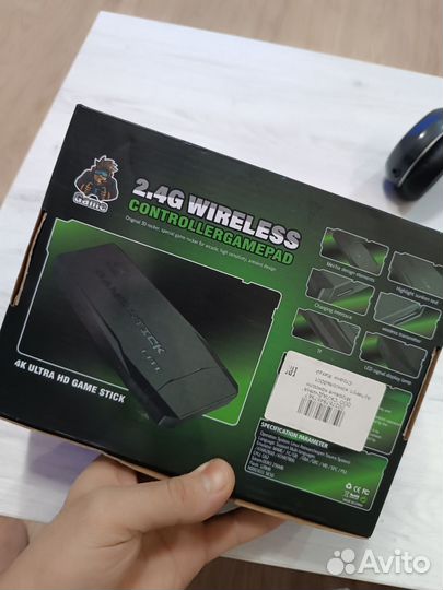 Игровая приставка 4K Ultra Hd Game Stick 2.4G