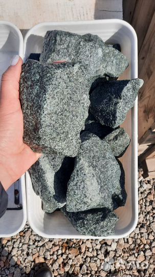 Камень для бани Габбро-Диабаз