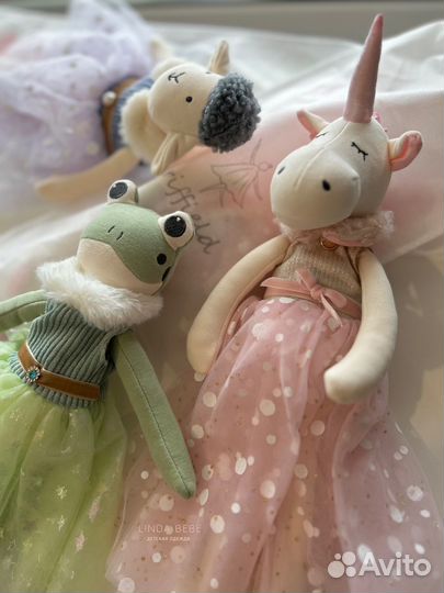 Интерьерная игрушка кукла новая