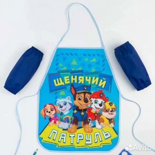 Фартук с нарукавниками для занятий творчеством 