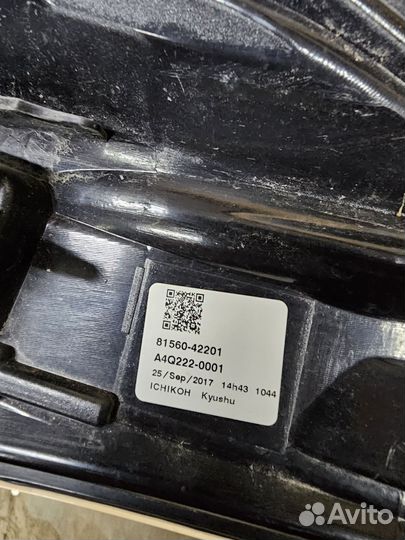 Фонарь левый в крыло toyota rav 4 2017