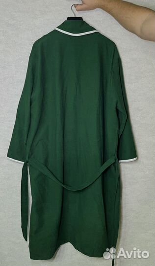 Халат с шалью зеленый Lacoste Super Boy