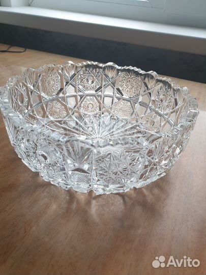 Ваза хрустальная салатница