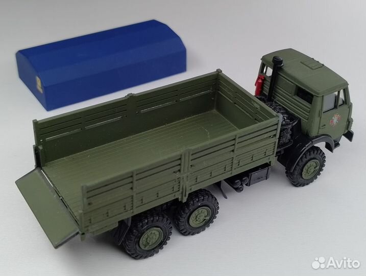 Камаз 4320 (1976-2001), военный, с синим тентом