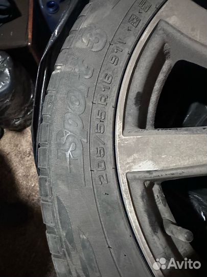 Литые диски r16 5x114 3 nissan