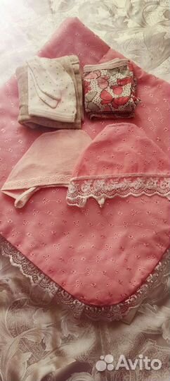 Конверт на выписку летний для девочки