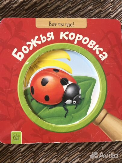 Книги картонки для малышей