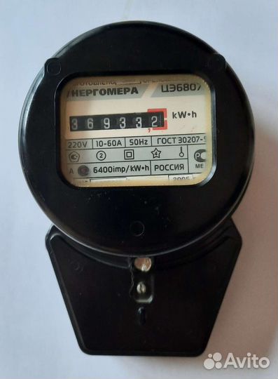 Счетчик электрический Энергомера цэ6807п