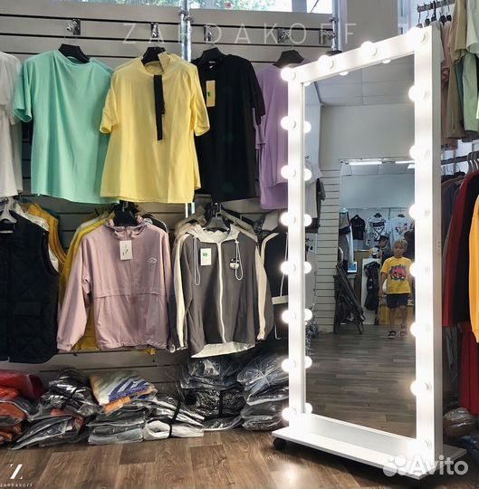 Гримерное зеркало с подсветкой