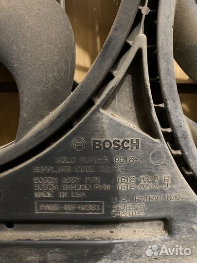 Диффузор радиатора Ford Focus 1