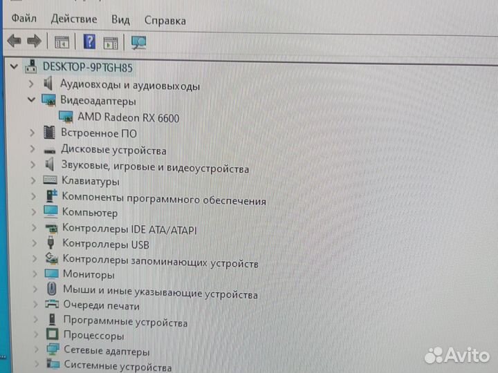 Видеокарта AMD RX 6600 8gb sapphire pulse