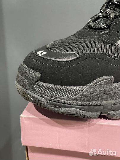 Balenciaga Triple S black Мужские кроссовки