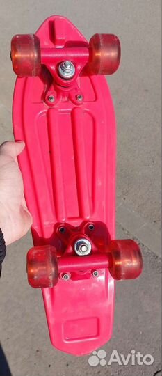 Самокат-скейт детский 2 в 1, бу