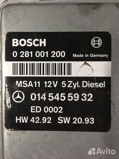 Эбу 0145455932 Mercedes W202 2.5D