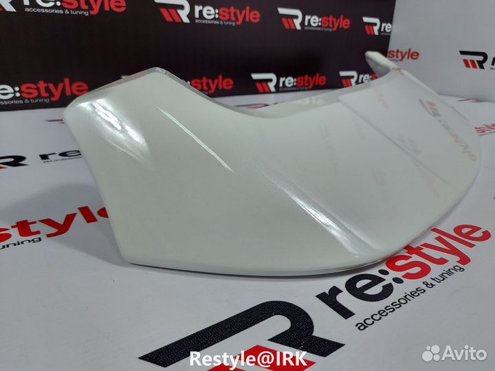 Спойлер Наверх Mitsubishi Outlander 12-19г Белый