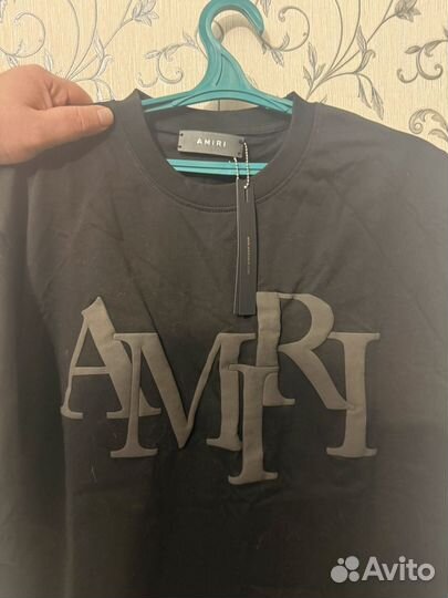 Футболка amiri черная