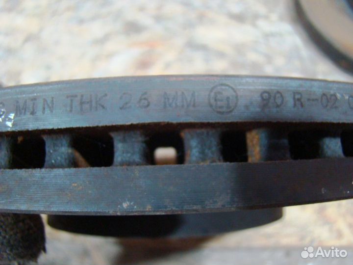 Mazda CX 7 Диск тормозной передний комплект