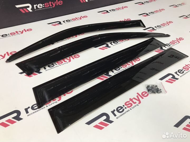 Ветровики Toyota Land Cruiser 100 / Lexus LX470 Ка