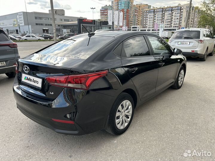 Hyundai Solaris 1.6 AT, 2018, 88 000 км