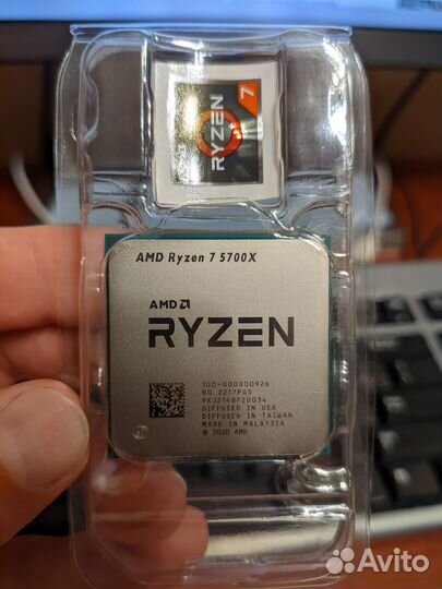 Новые AMD Ryzen 7 5700Х + Thermalright TF7