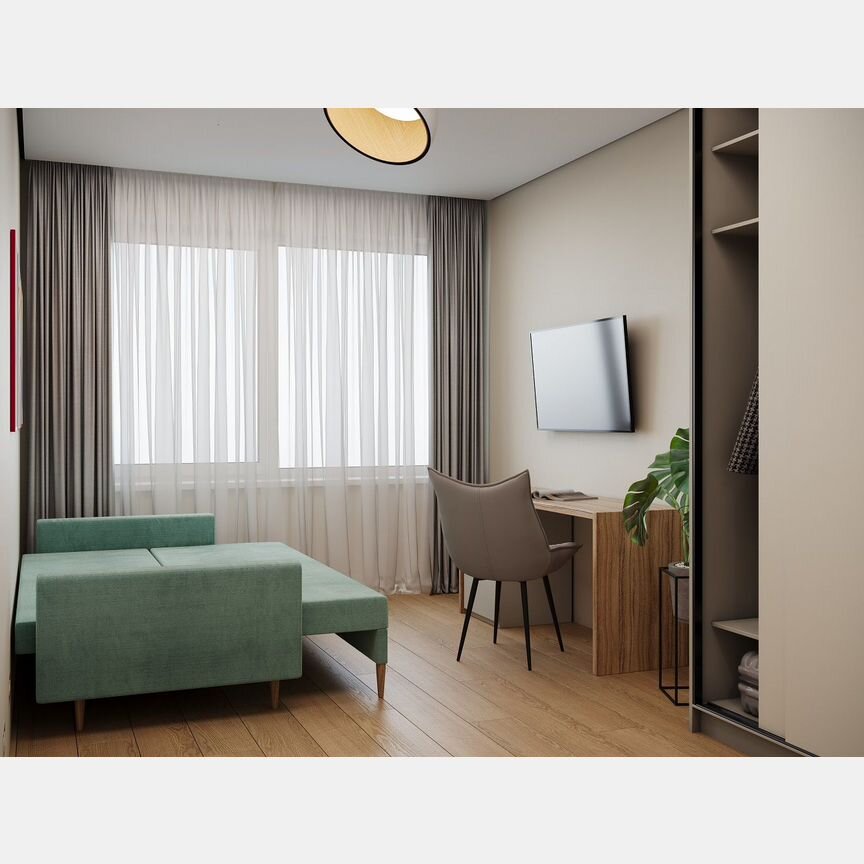 3-к. апартаменты, 67,8 м², 10/24 эт.