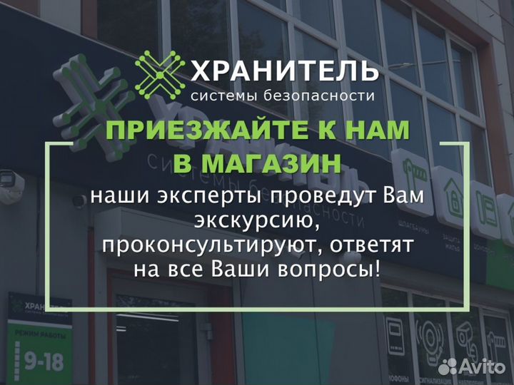Система видеонаблюдения для участка, камеры