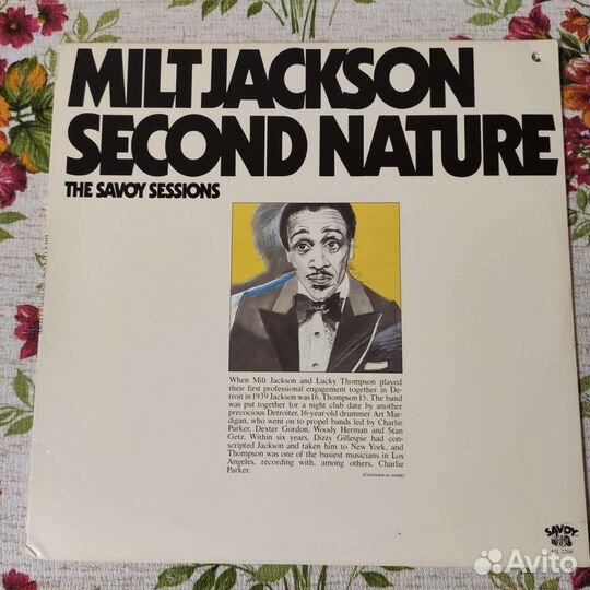 Milt Jackson - Second Nature (promo) 2LP