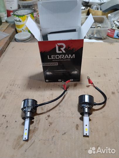 Светодиодные лампочки с линзой h7