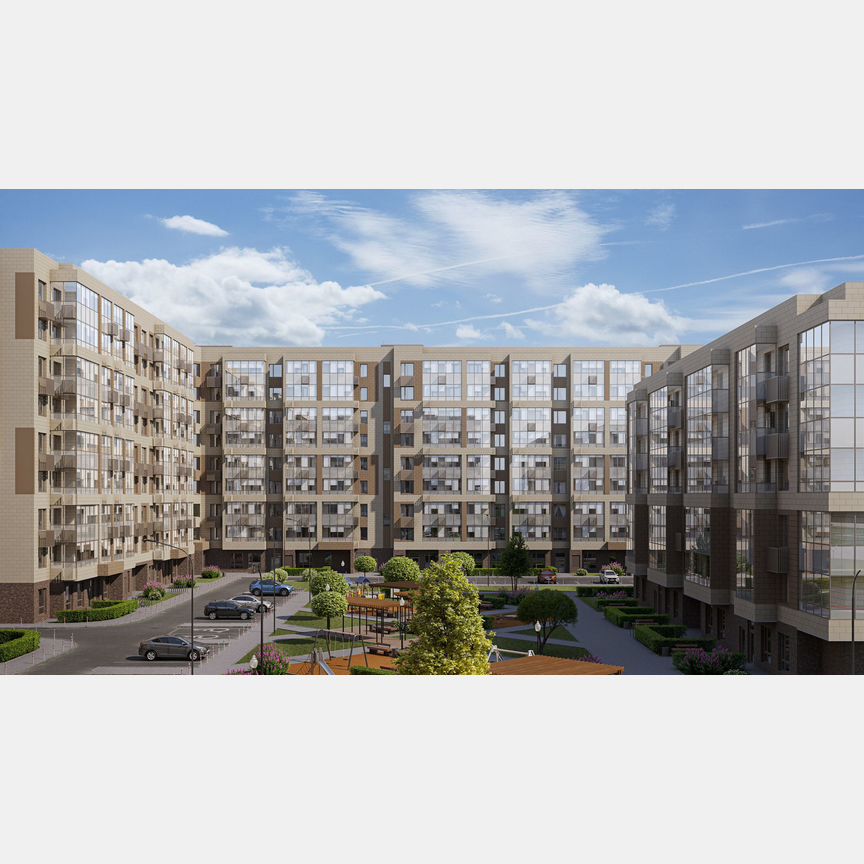 3-к. квартира, 80,6 м², 9/9 эт.