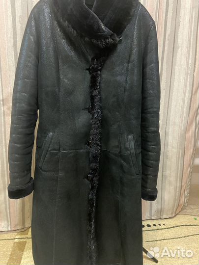 Дубленка натуральная женская 48 50