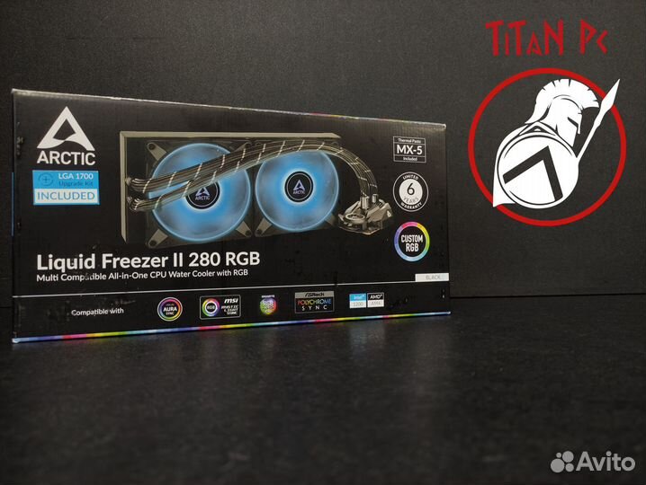 Arctic Liquid Freezer II 280 RGB / Обмен