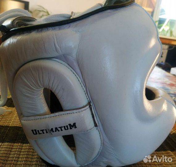 Боксерский шлем с бампером