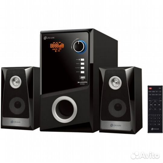 Колонки Oklick OK-442 2.1 черный 65Вт BT