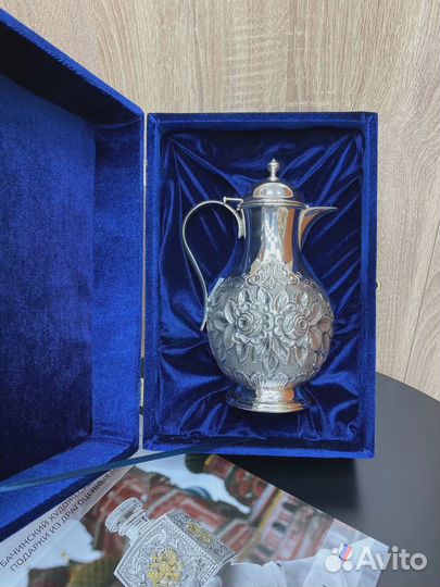 Кувшин из серебра 925 пробы на 900 мл