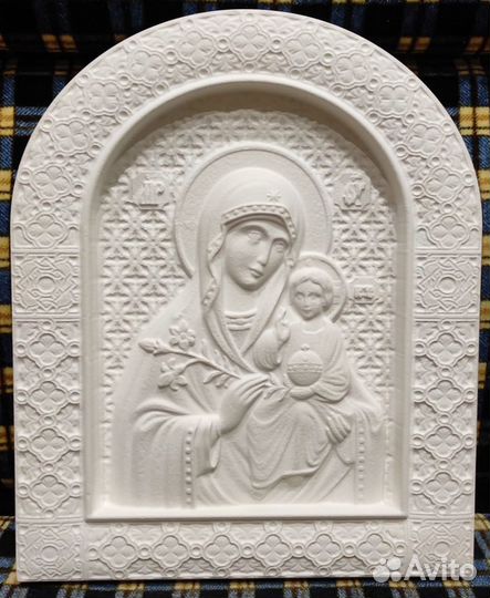 Гипсовое панно / барельеф Икона / Тайная Вечеря