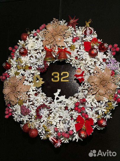 Рождественский венок эксклюзив
