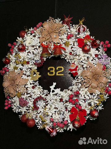 Рождественский венок эксклюзив