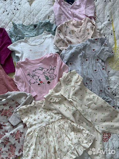 Пакет вещей для девочки 68