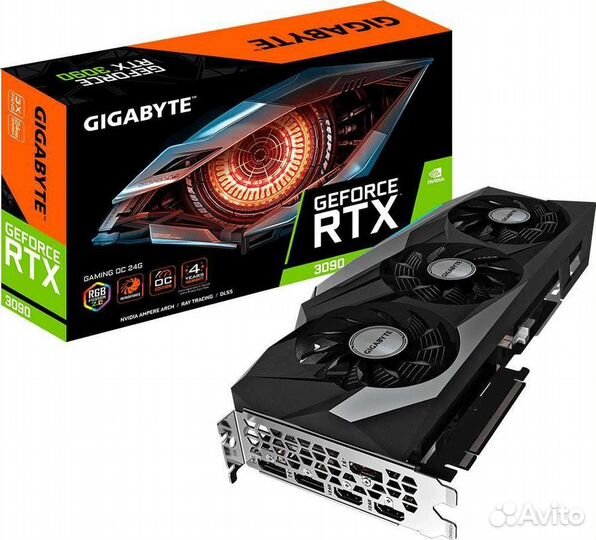 Видеокарта gigabyte rtx 3090