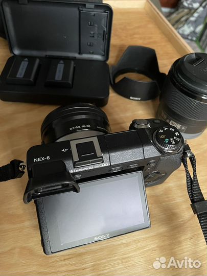 Компактный фотоаппарат sony nex-6