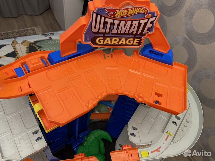 Hot wheels тирекс гараж парковка