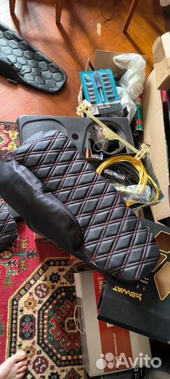 Вставки дверные эко кожа ваз 2114