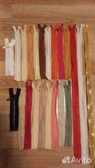 Молнии ьесьма крючки бусины паетки бисер