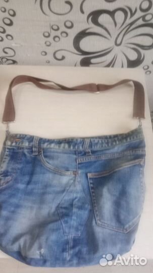 Сумка женская джинсовая