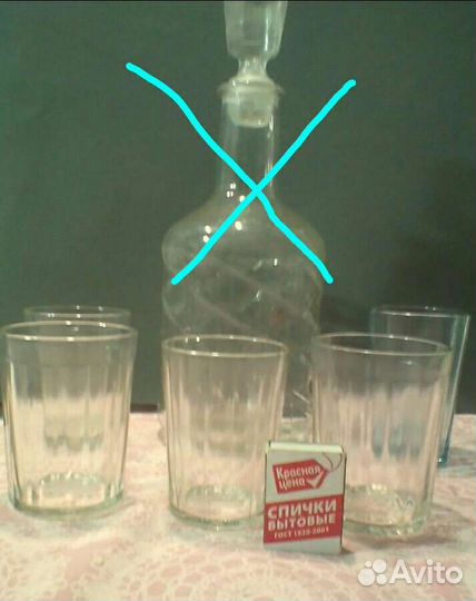 Граненые стаканы СССР