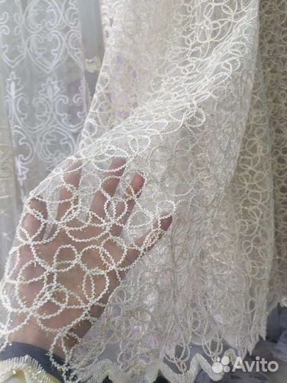 Кордовая тюль