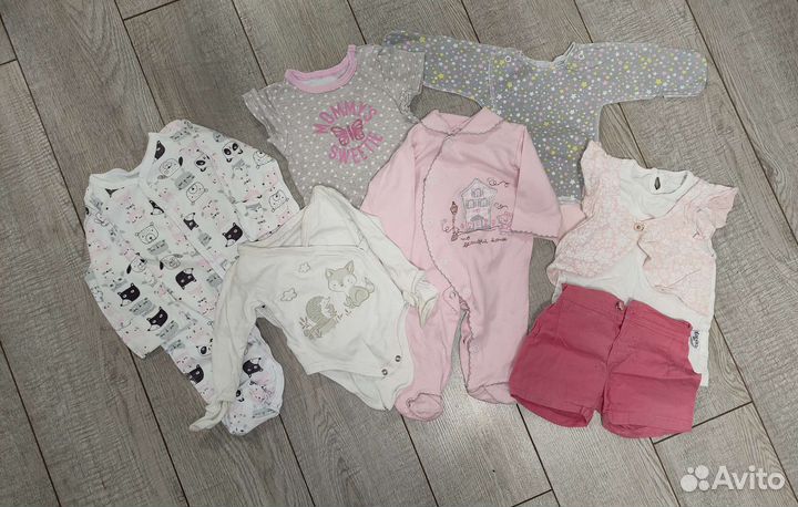 Вещи пакетом на девочку