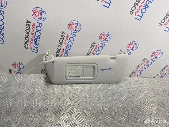 Козырек солнцезащитный Renault Fluence