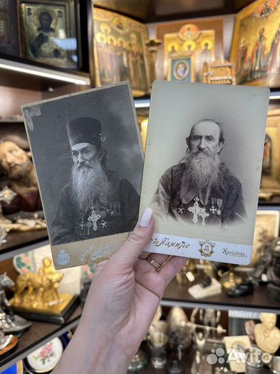 Старинное фото Протоирея Чернявского М.А